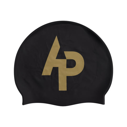 AP Race Gold Logo Swim Cap