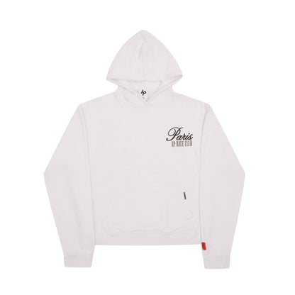 Paris 24 Hoodie White